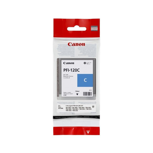Canon PFI120 Cyan Ink - Cartridge West