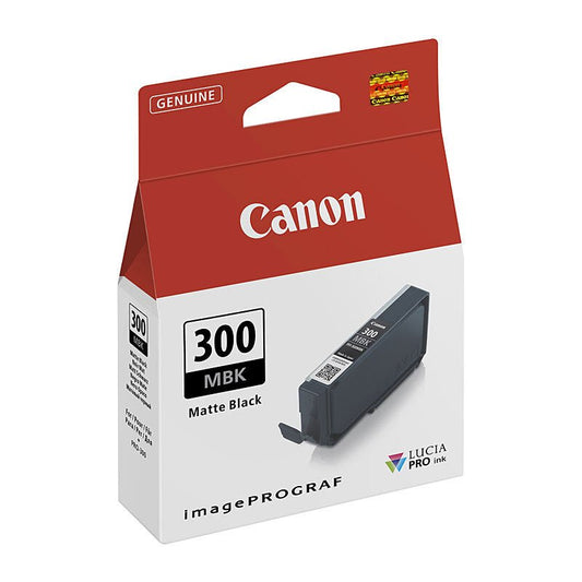 Canon PFI300 Mte Blk Ink Tank - Cartridge West