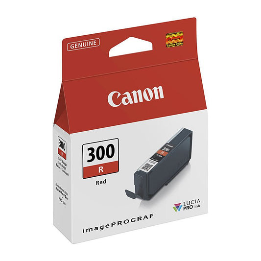 Canon PFI300 Red Ink Tank - Cartridge West