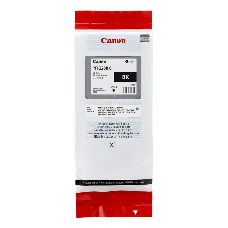 Canon PFI320 Black Ink - Cartridge West