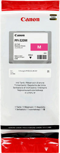Canon PFI320 Magenta Ink - Cartridge West