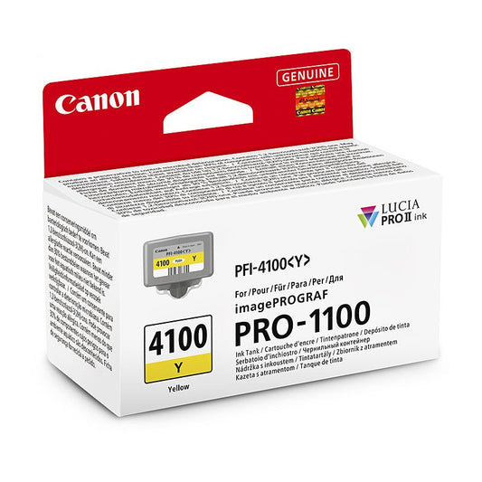 Canon PFI4100 Yellow Ink Cart - Cartridge West
