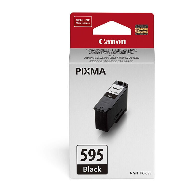 Canon PG595 Black Ink Cart - Cartridge West