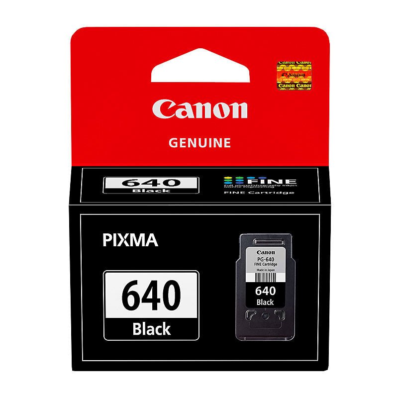 Canon PG640 Black Ink Cart - Cartridge West