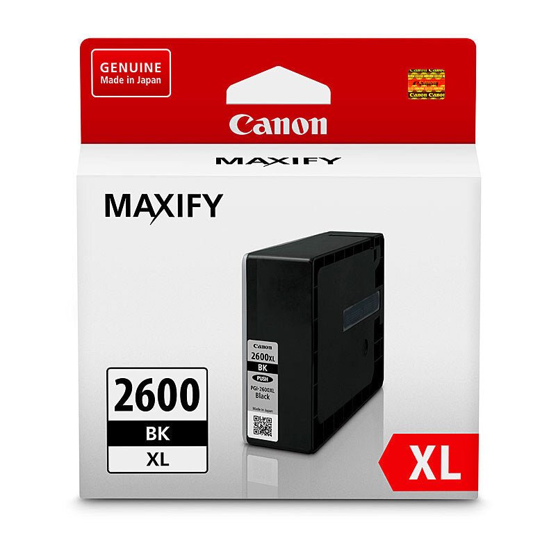 Canon PGI - 2600XL Black Ink Cartridge - High Yield MAXIFY Ink - Cartridge West