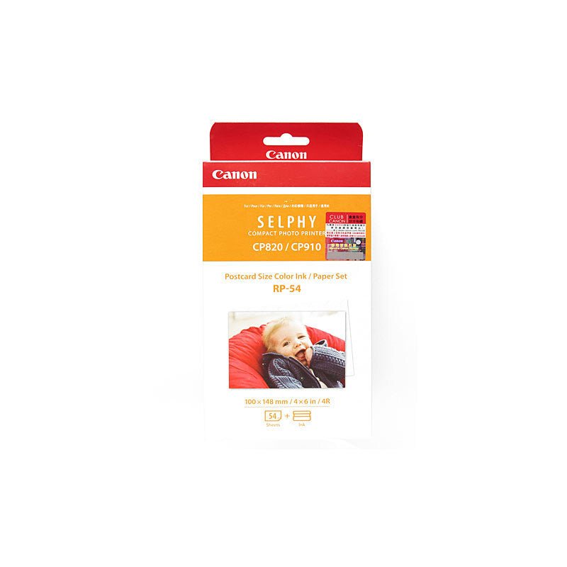 Canon RP54 Ink & Paper Pk - Cartridge West