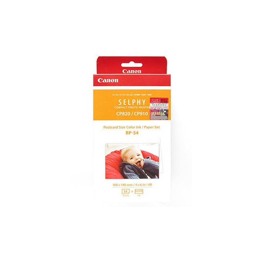 Canon RP54 Ink & Paper Pk - Cartridge West