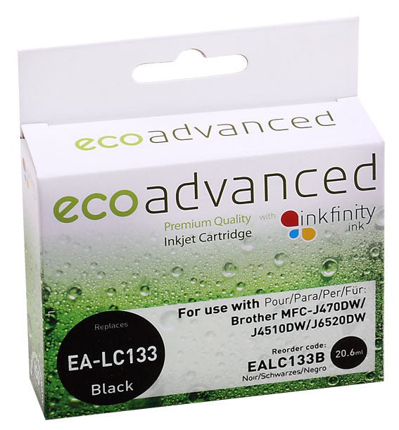 Compatible Brother LC - 133 Black Ink Cartridge - High Yield Ink - Cartridge West