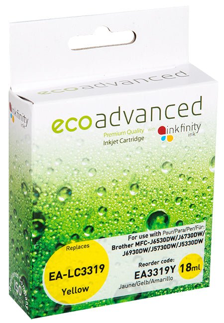 Compatible Brother LC - 3319XL Yellow Ink Cartridge - Super High Yield Ink - Cartridge West