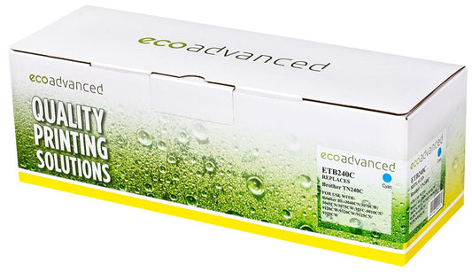 Compatible Brother TN - 240C Cyan Toner Cartridge - Standard Yield Color Laser Toner - Cartridge West