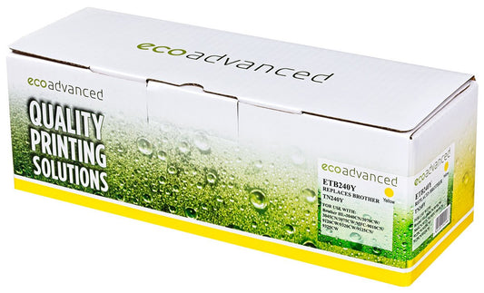 Compatible Brother TN - 240Y Yellow Toner Cartridge - Standard Yield Color Laser Toner - Cartridge West