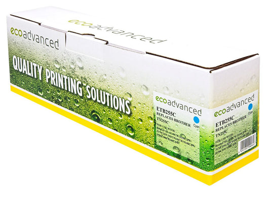 Compatible Brother TN - 255 Cyan Toner Cartridge - High Yield Color Laser Toner - Cartridge West