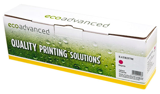 Compatible Brother TN - 257 Magenta Toner Cartridge - High Yield Color Laser Toner - Cartridge West