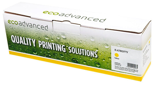 Compatible Brother TN - 257 Yellow Toner Cartridge - High Yield Color Laser Toner - Cartridge West
