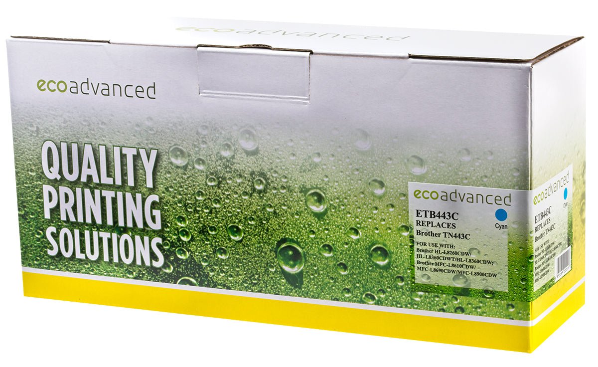 Compatible Brother TN - 443 Cyan Toner Cartridge - High Yield Color Laser Toner - Cartridge West