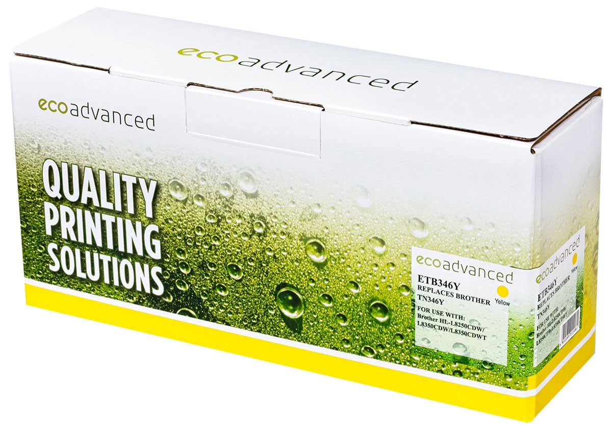 Compatible Brother TN346 Yellow Toner Cartridge - Cartridge West