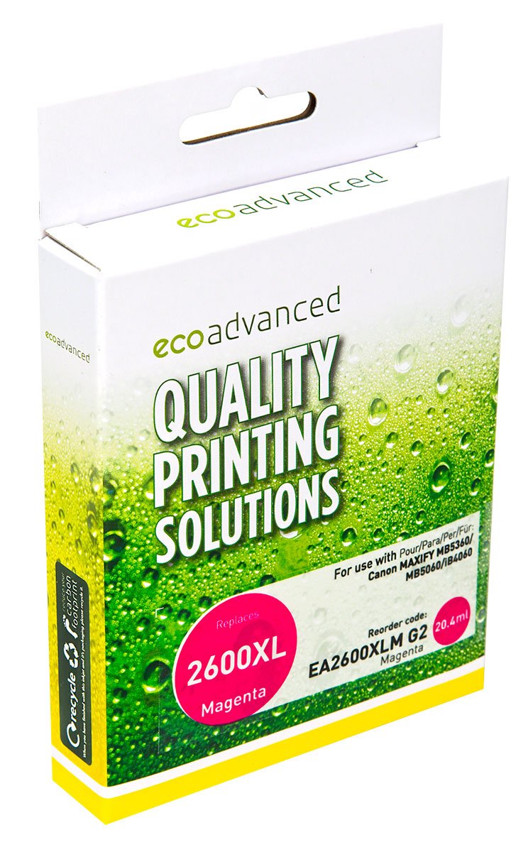 Compatible Canon PGI - 2600XL Magenta Ink Cartridge - High Yield MAXIFY Ink - Cartridge West