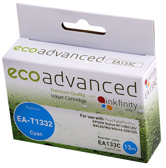 Compatible Epson 133 Cyan Ink Cartridge - Cartridge West
