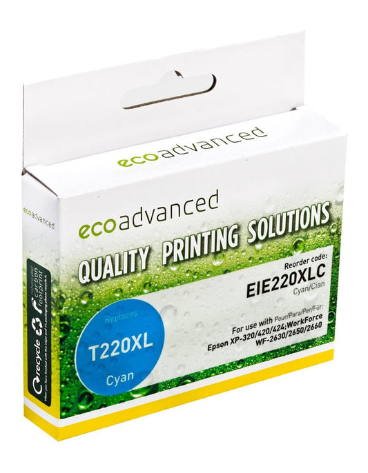 Compatible Epson 220HY Cyan Ink Cartridge - Cartridge West