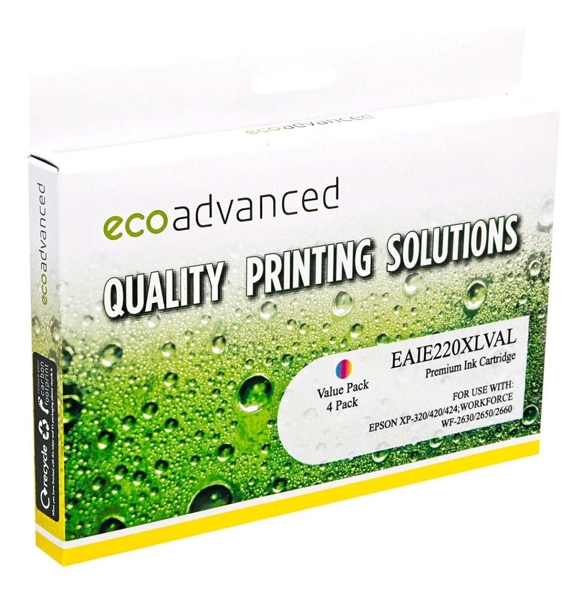Compatible Epson 220HY Ink Value Pack - 4 Cartridge Set (BCMY) - Cartridge West