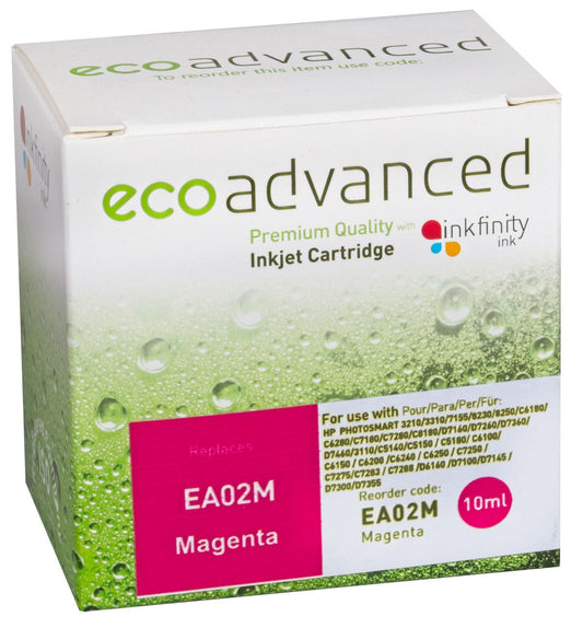Compatible HP 02 Magenta Ink Cartridge - Cartridge West