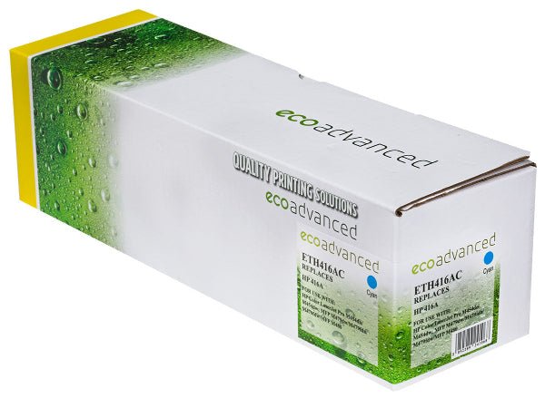 Compatible HP 416A Cyan Toner Cartridge W2041A - Standard Yield LaserJet Toner - Cartridge West