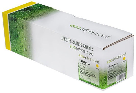 Compatible HP 416A Yellow Toner Cartridge W2042A - Standard Yield LaserJet Toner - Cartridge West