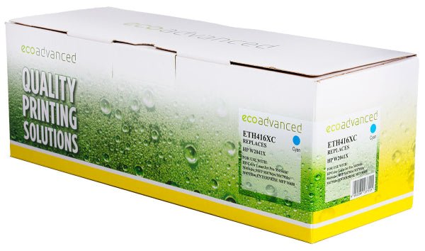 Compatible HP 416X Cyan Toner - Cartridge West