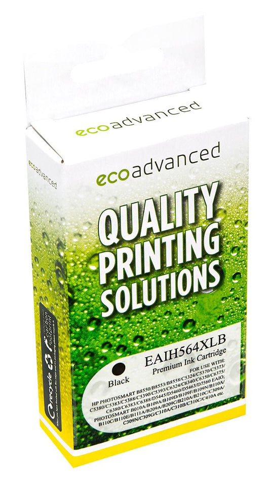 Compatible HP 564XL Black Ink Cartridge - High Yield Photosmart Ink - Cartridge West