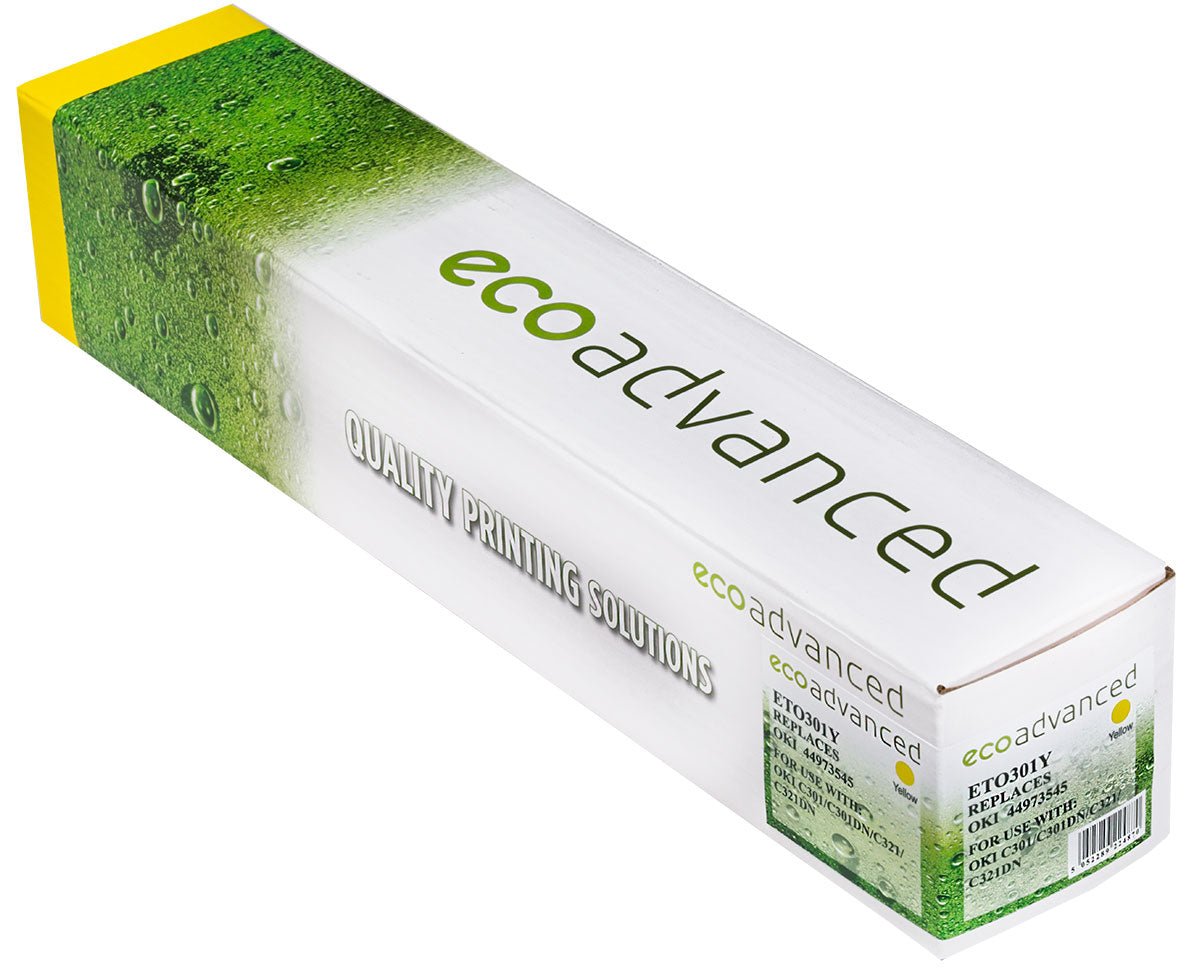 Compatible Oki C332DN Yellow Toner Cartridge - High Yield Color Laser Toner - Cartridge West