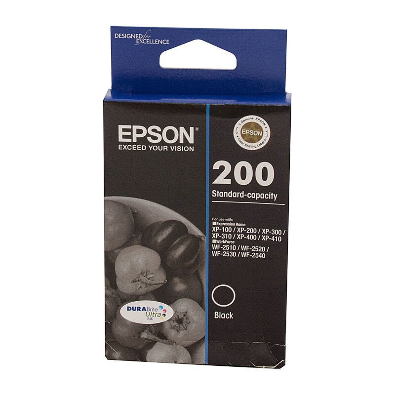 Epson 200 Black Ink Cart - Cartridge West