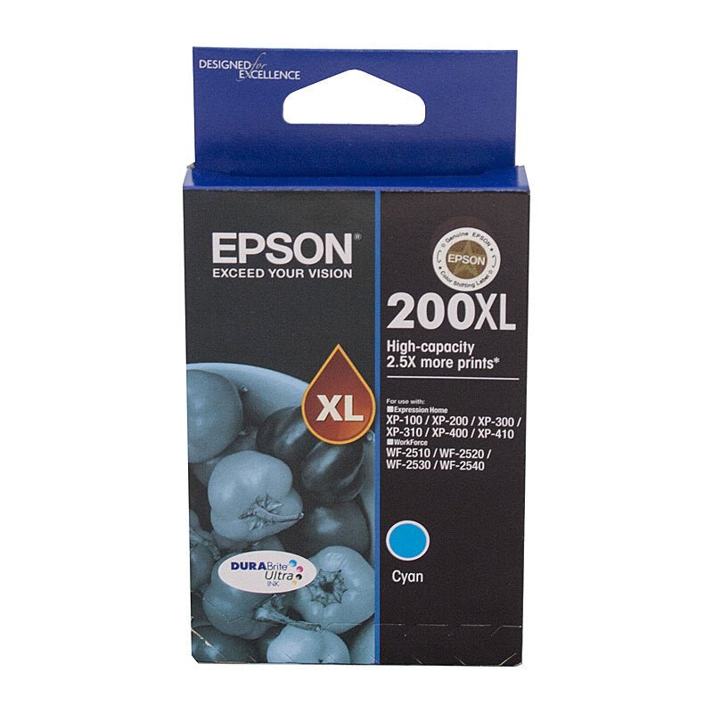 Epson 200XL Cyan Ink Cart - Cartridge West