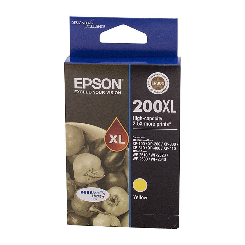 Epson 200XL Yellow Ink Cart - Cartridge West