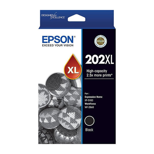 Epson 202XL Black Ink Cart - Cartridge West