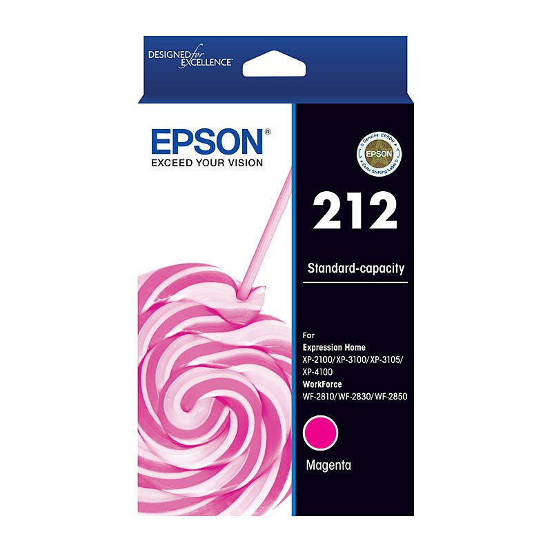 Epson 212 Magenta Ink Cart - Cartridge West