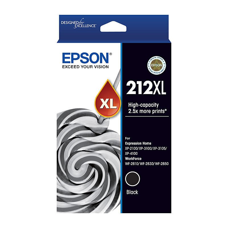 Epson 212XL Black Ink Cart - Cartridge West