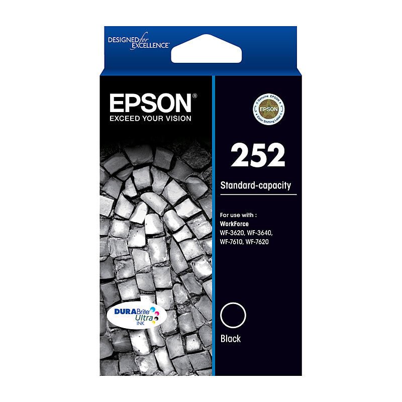 Epson 252 Black Ink Cart - Cartridge West