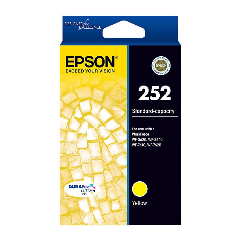 Epson 252 Yellow Ink Cart - Cartridge West