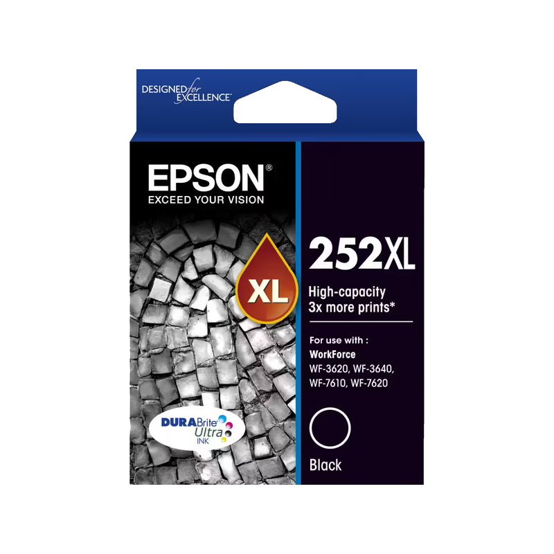 Epson 252XL Black Ink Cart - Cartridge West