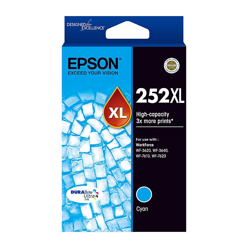 Epson 252XL Cyan Ink Cart - Cartridge West