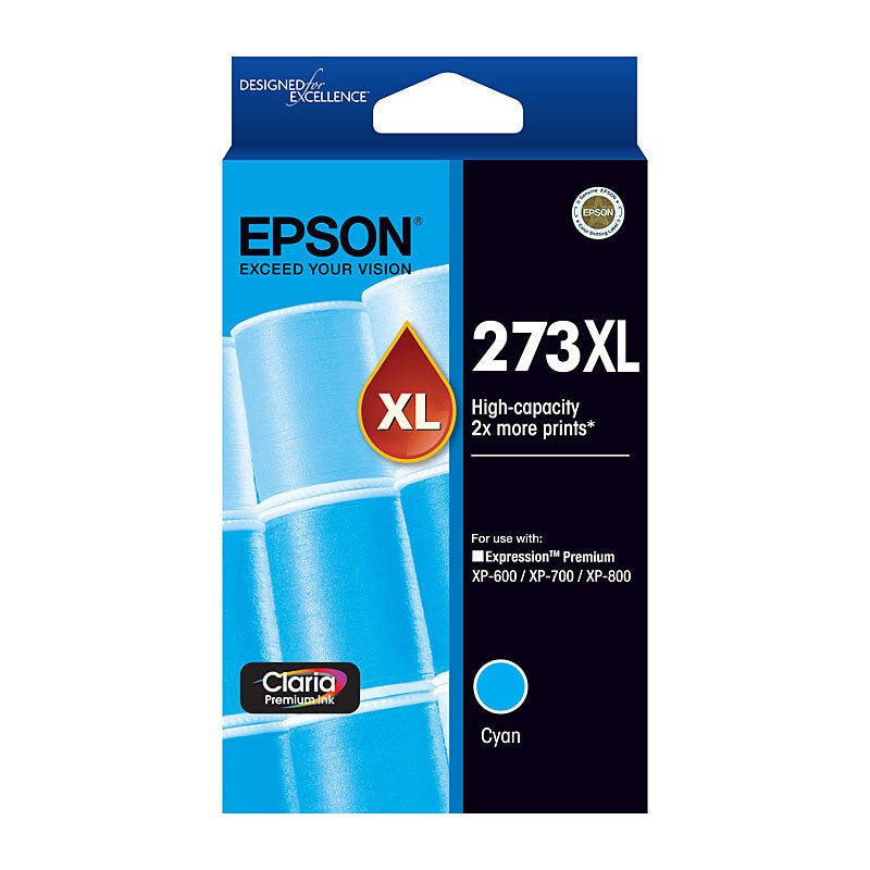 Epson 273XL Cyan Ink Cart - Cartridge West