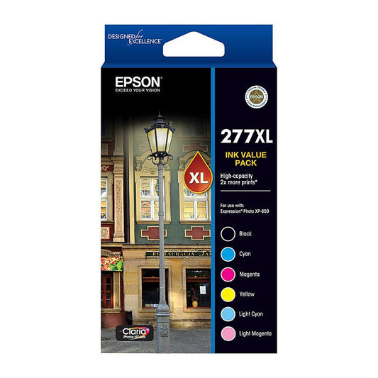 Epson 277XL 6 Ink Value Pack - Cartridge West