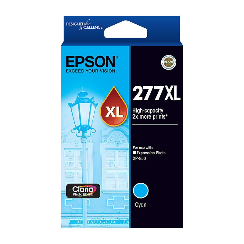 Epson 277XL Cyan Ink Cart - Cartridge West