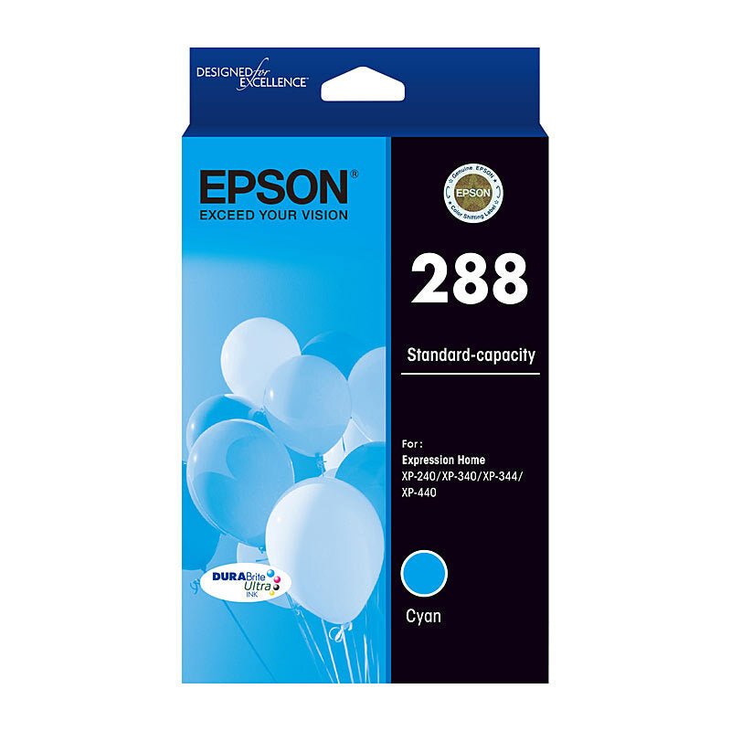 Epson 288 Cyan Ink Cart - Cartridge West