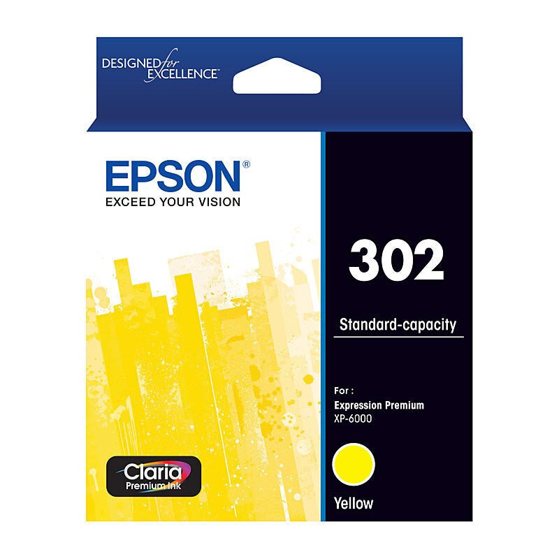 Epson 302 Yellow Ink Cart - Cartridge West