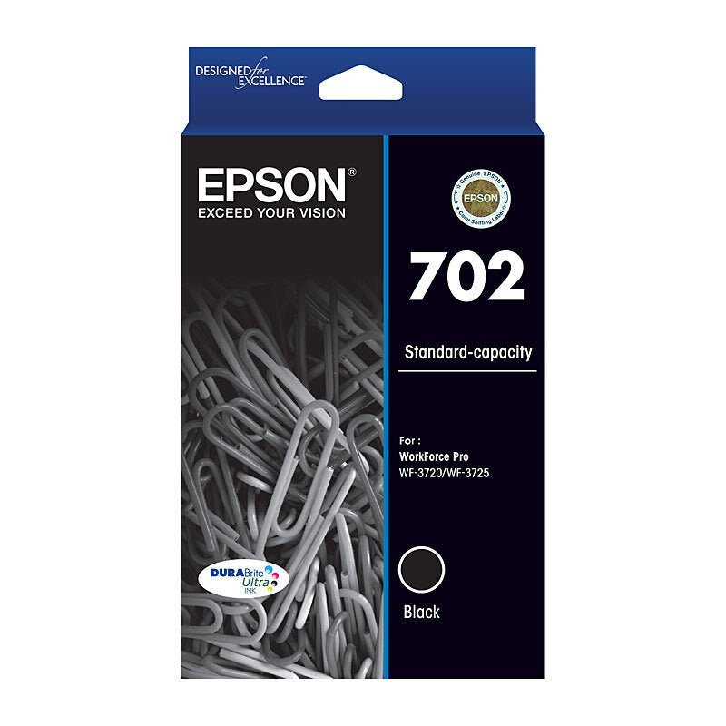 Epson 702 Black Ink Cartridge - Cartridge West