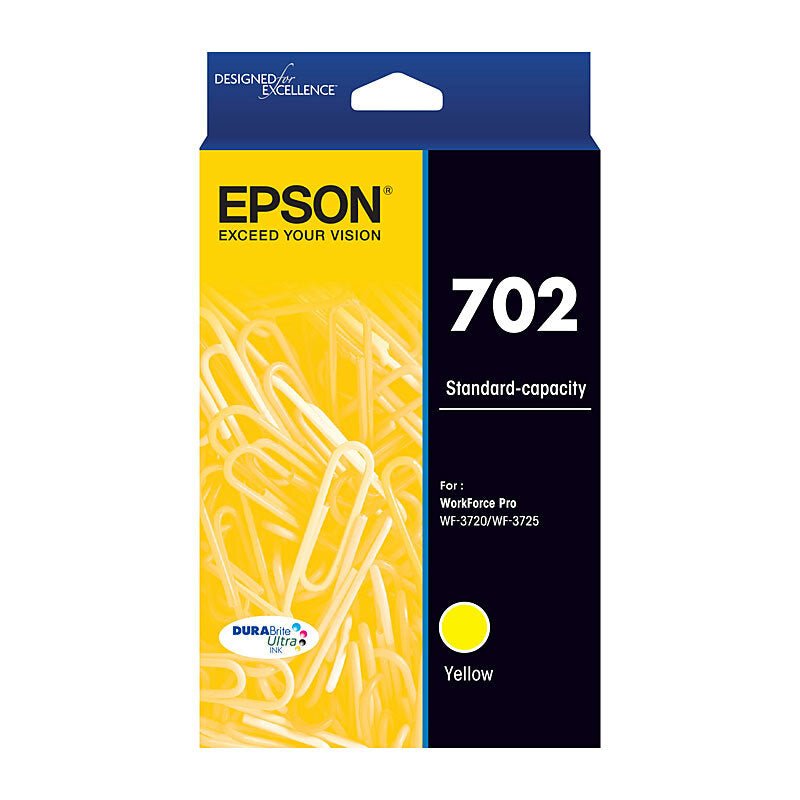 Epson 702 Yellow Ink Cart - Cartridge West