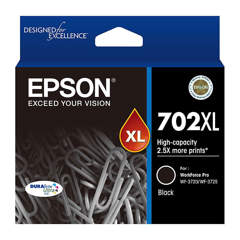 Epson 702XL Black Ink Cart - Cartridge West