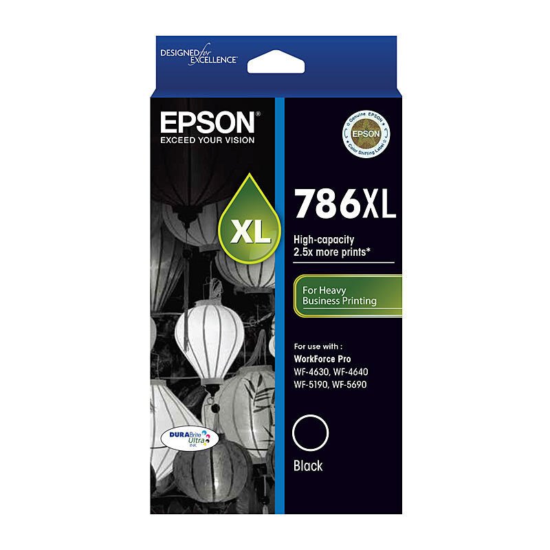 Epson 786XL Black Ink Cart - Cartridge West