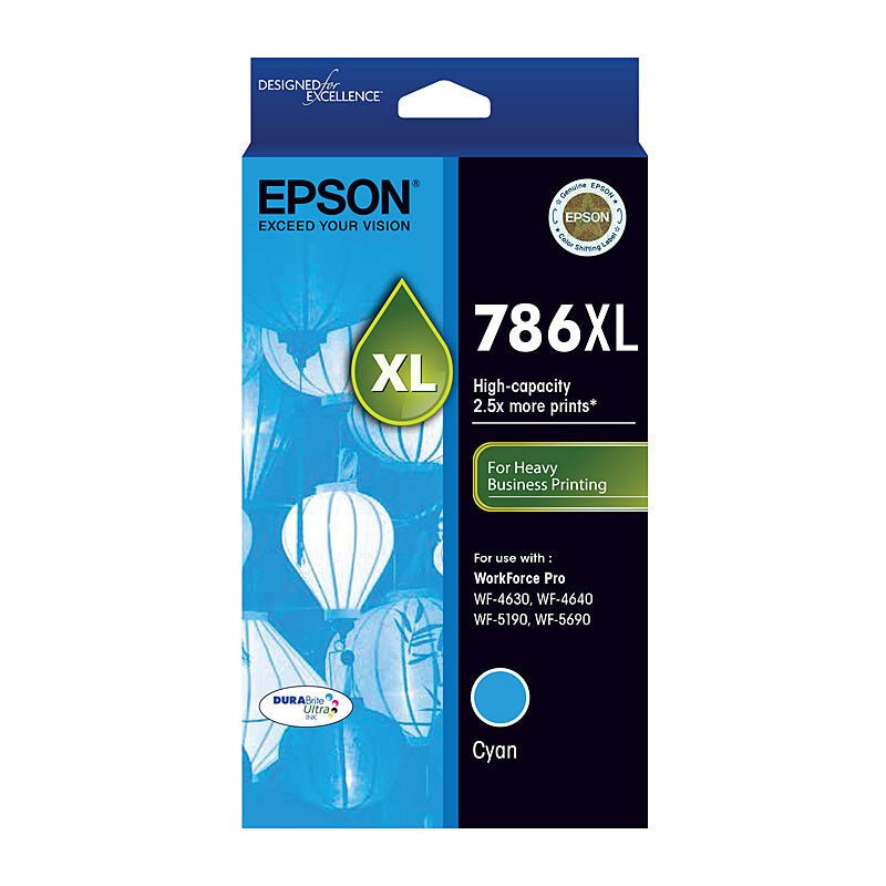 Epson 786XL Cyan Ink Cart - Cartridge West